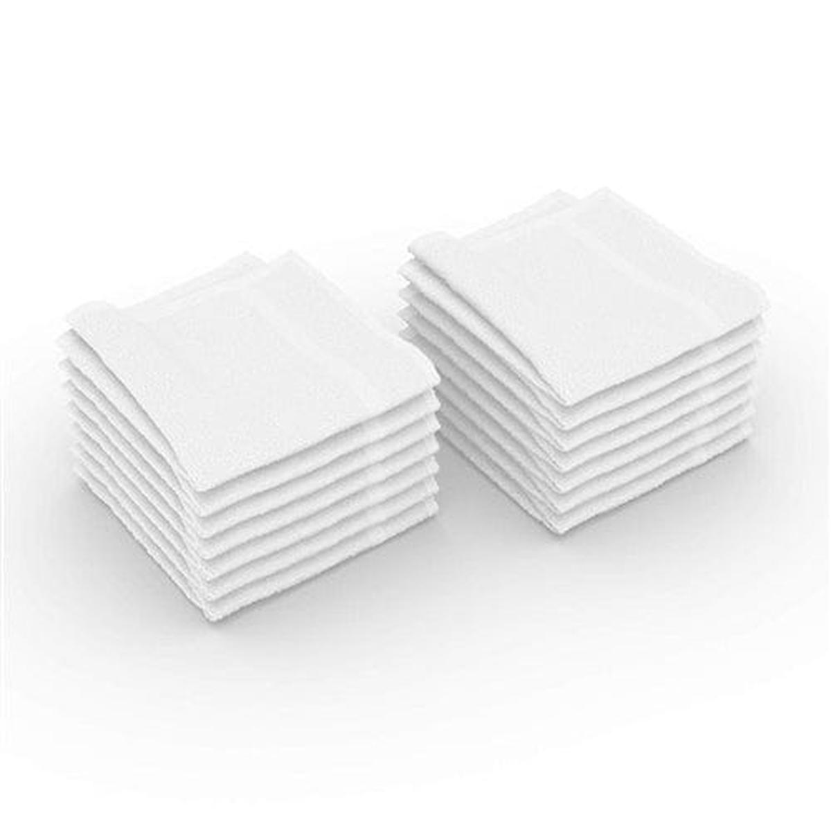 Manicure Towels WHITE 12\" x 12\"
