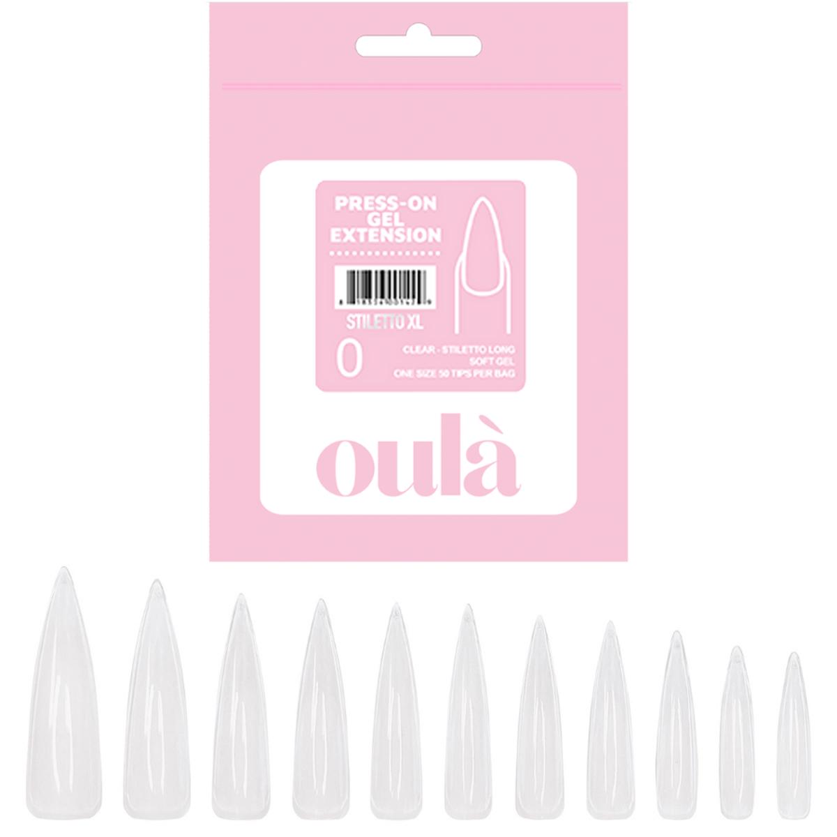 OulEM\'PRESS Stiletto XL Extra Long Refill [SIZE 0 11] (Bags of 50pcs)