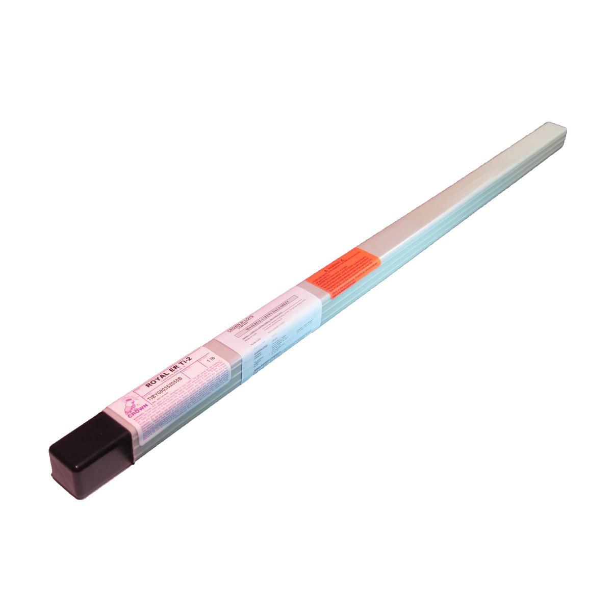 Crown Alloys ROYAL ER Ti-2 BR.PK 1/8x36\" TIG Rod 1lb - RTT2/TO-BP