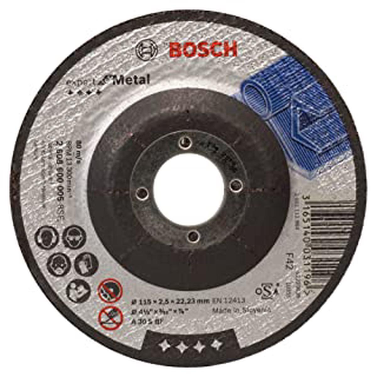 Bosch-accessories 2608600005 Expert for Metal cutting disc with depressed centre