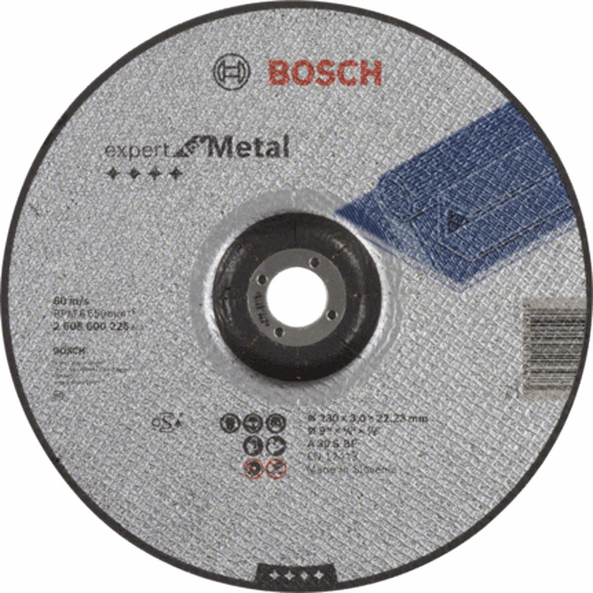 Bosch-accessories 2608600226 Expert for Metal cutting disc with depressed centre